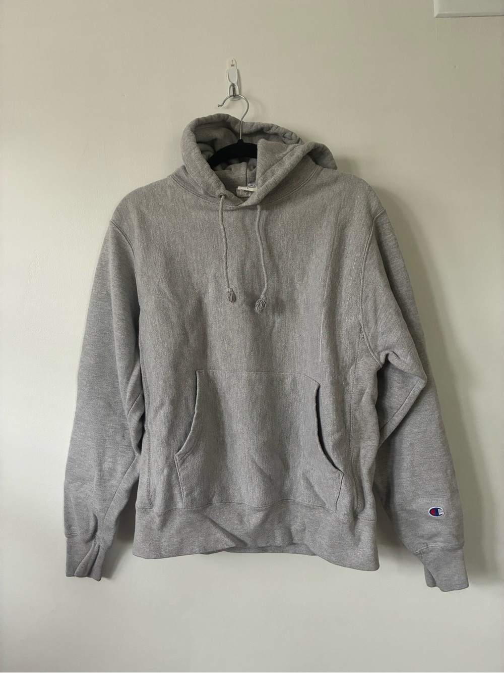 Champion Reverse Weave Grey Hoodie